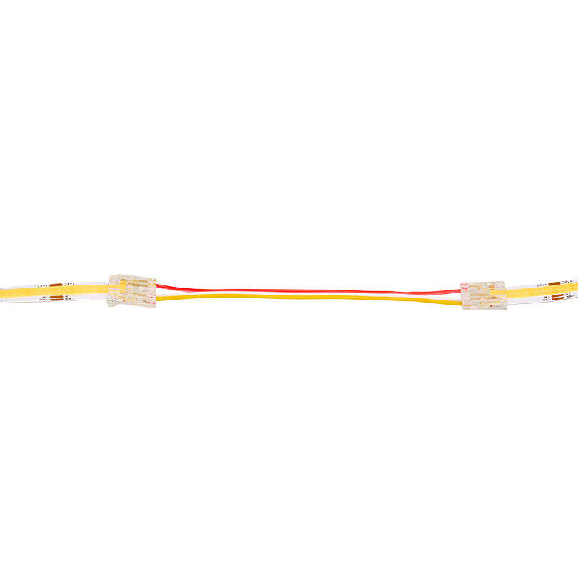 Коннектор WOLTA WLS-3PIN-CCT-COB-10MM-2 выводной/последовательный для ленты COB CCT шириной 10мм, провод 10см, комплект 3шт.