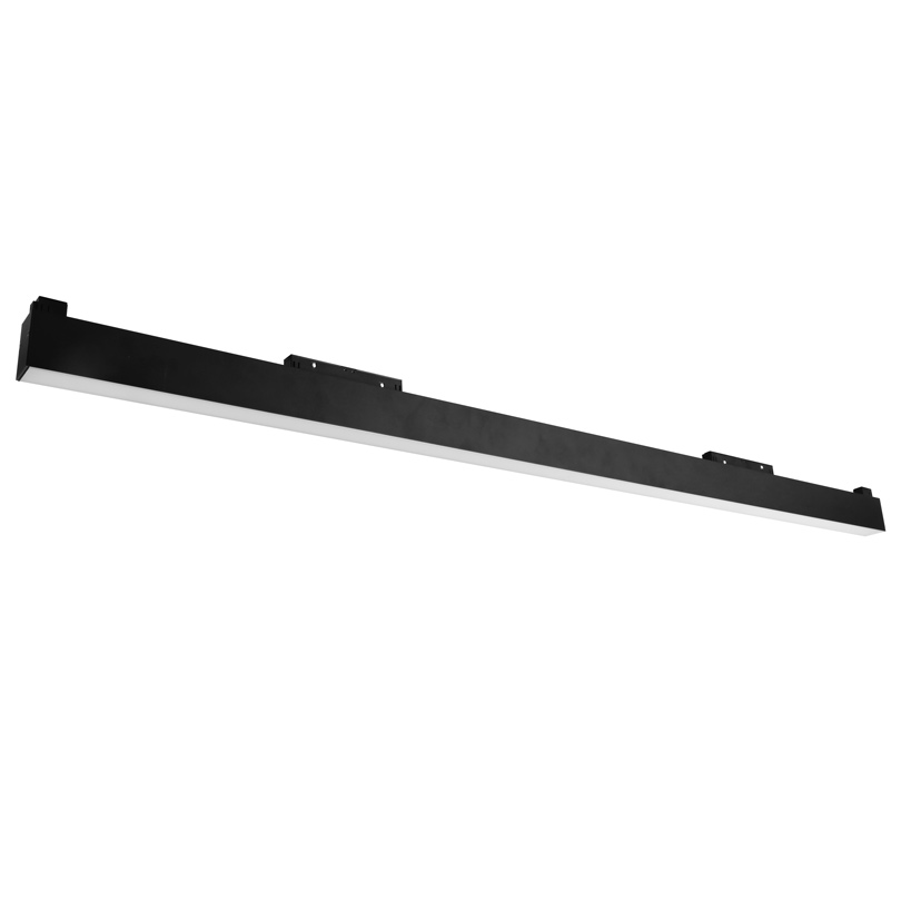 Трековый светодиодный светильник WOLTA WMLY-40W/05B 40Вт 3000К 48В IP40 Магнитный чёрный