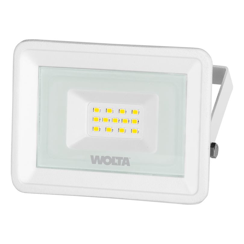 Светодиодный прожектор WOLTA WFL-10W/06W 10Вт 5700К IP65 Белый