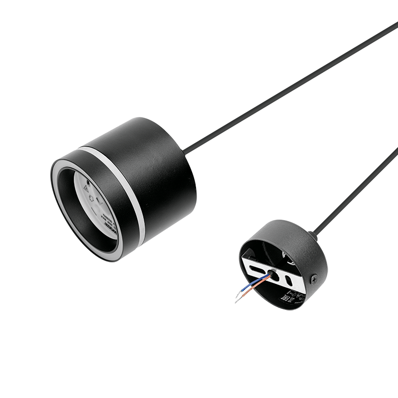Светильник WOLTA WSL-GX53/P06BL под лампу GX53 Черный LUCE