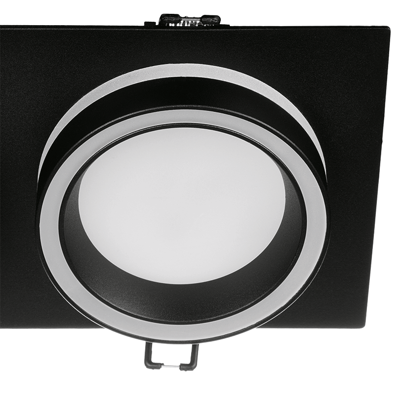 Светильник WOLTA WDL-GX53/06BL-02 под лампу GX53 Черный LUCE