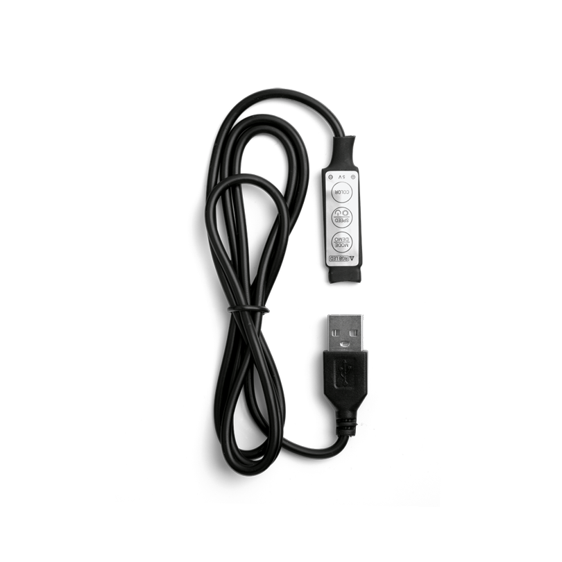 Контроллер WOLTA WLC-C/01 без пульта для светодиодной ленты RGB разъем USB, 12В