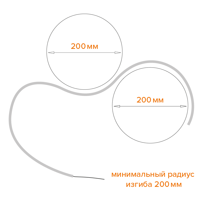 Профиль алюминиевый гибкий WOLTA WAP-S-15/4/2000-A накладной серый 15х4х2000мм