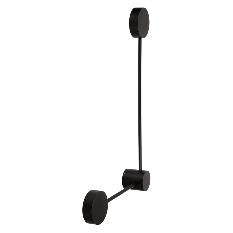 Светильник WOLTA WSL-GX53/13-L под лампу GX53 Черный MOLECULE