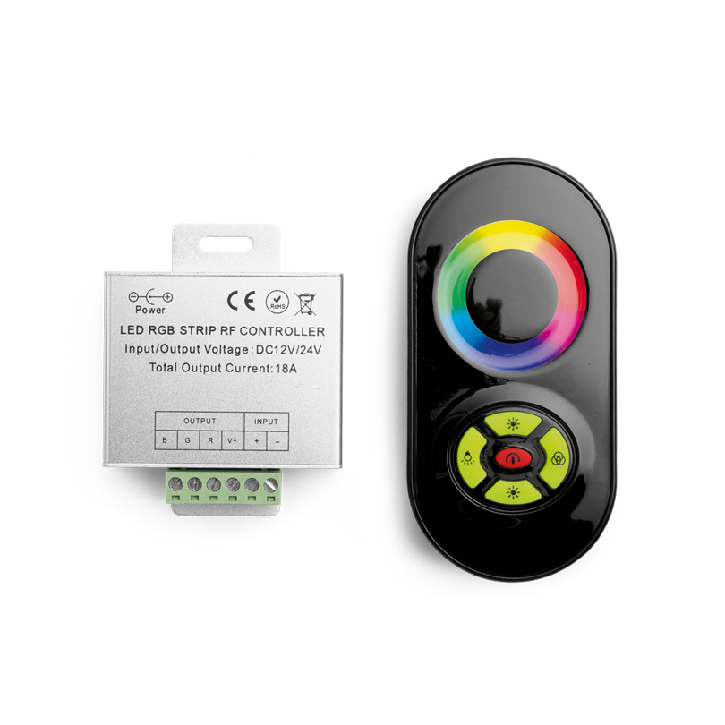 Контроллер WOLTA WLC-CP/01 с пультом для светодиодной ленты RGB 3-pin 12-24В