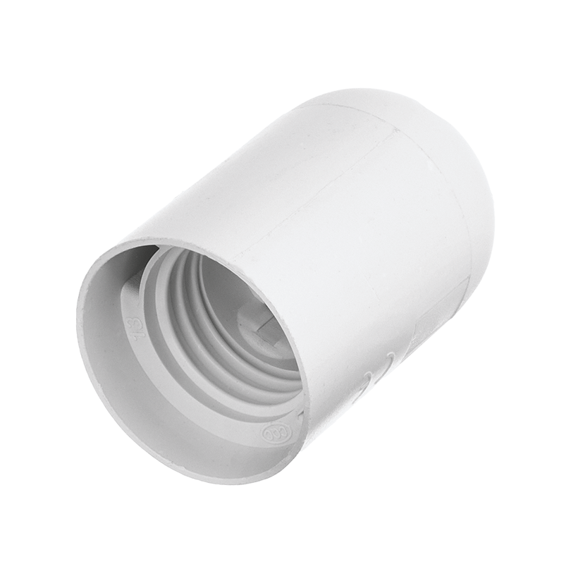 Патрон WOLTA WLH-005 E27, пластиковый, белый