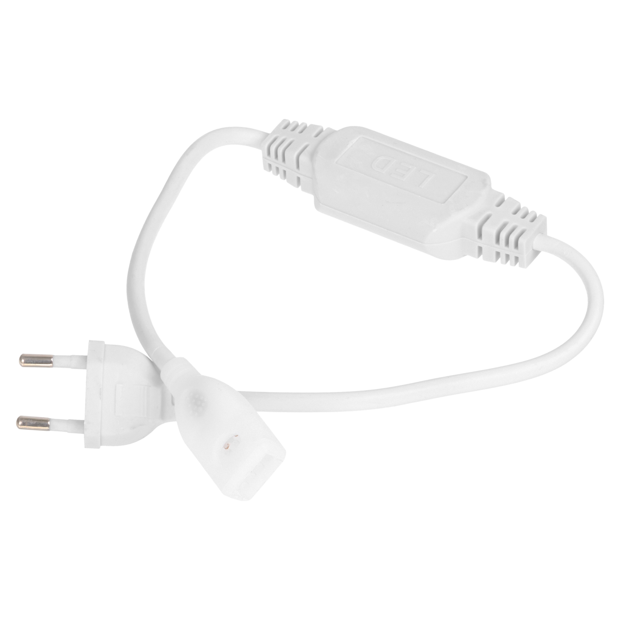 Сетевой кабель с вилкой WOLTA WPC-PCS-SMD-220V для светодиодной ленты SMD 220В