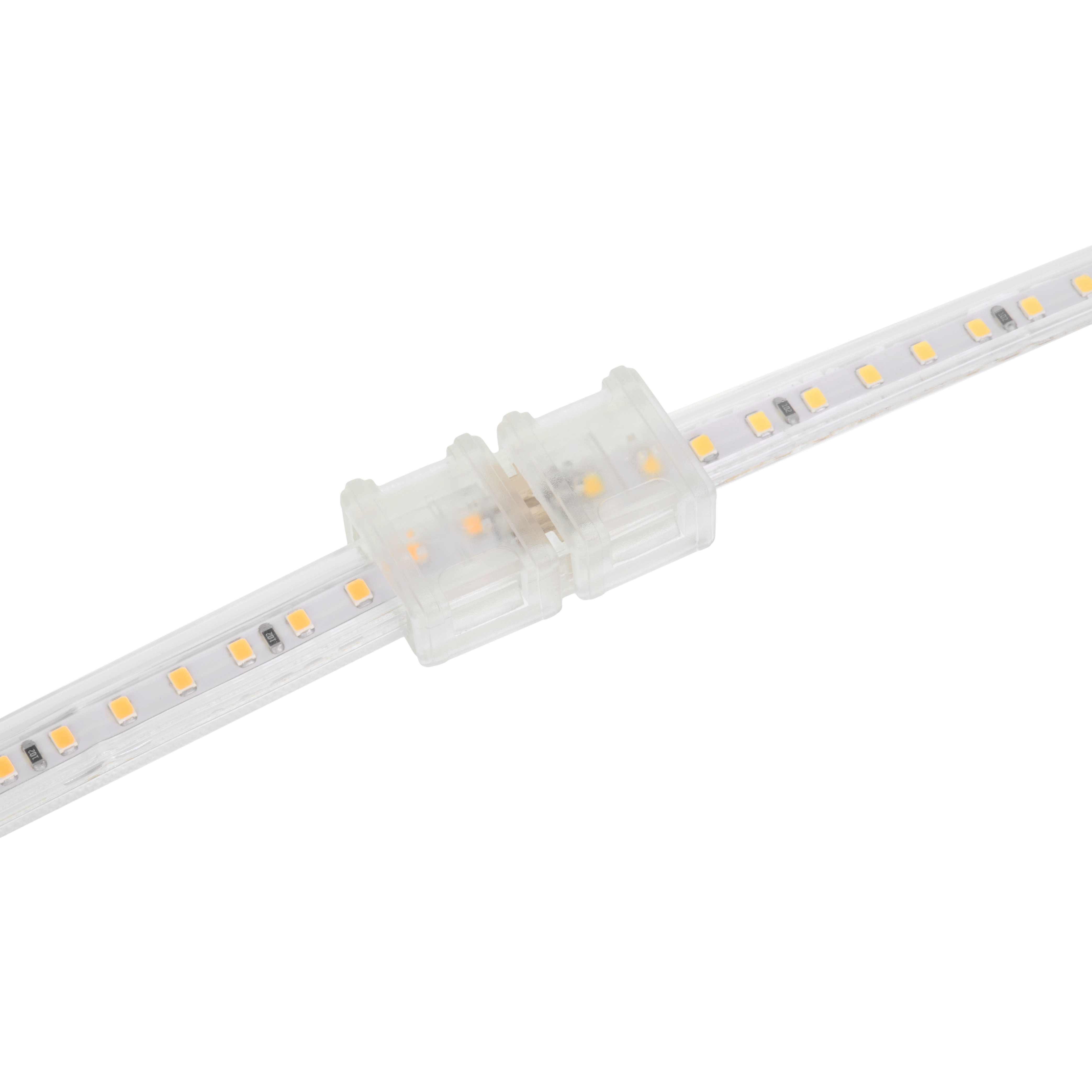 Комплект: соединитель-коннектор, фикс. клипса, заглушка WOLTA WTB-WBT-SMD-220V-A для светодиодной ленты SMD 220В, в комплекте по 2шт.