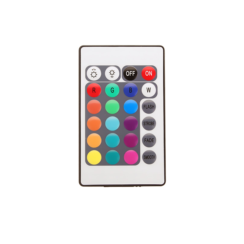 Контроллер WOLTA WLC-CP/03 с пультом мини для светодиодной ленты RGB разъем питания DC Jack ПАПА 3-pin 12В