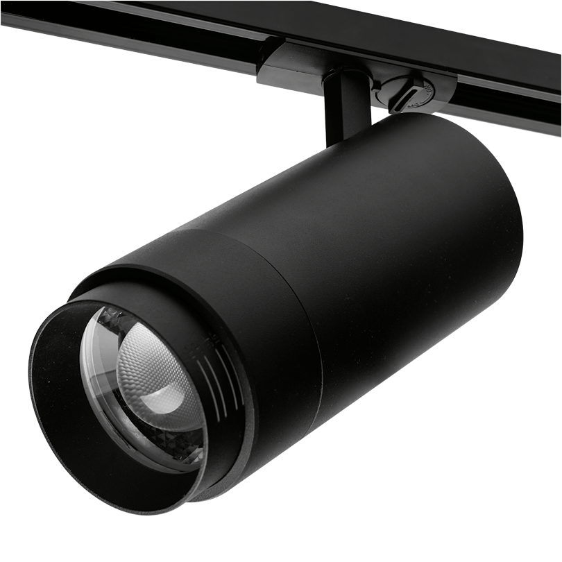 Трековый светодиодный светильник WOLTA WTL-45W/02B 45Вт 4000К IP20 Чёрный