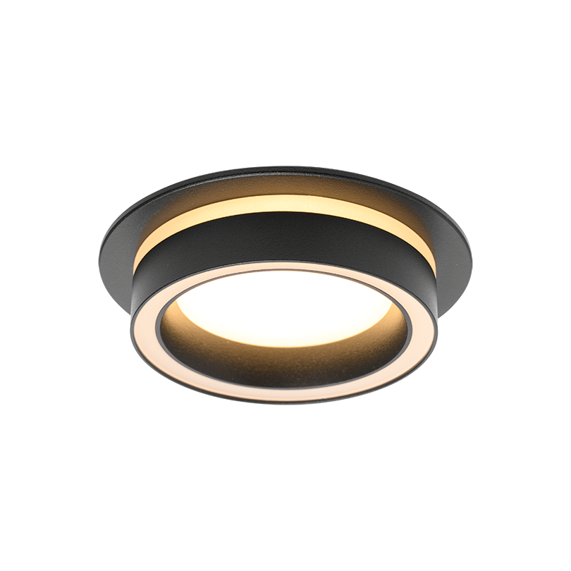Светильник WOLTA WDL-GX53/06BL-R под лампу GX53 Черный LUCE
