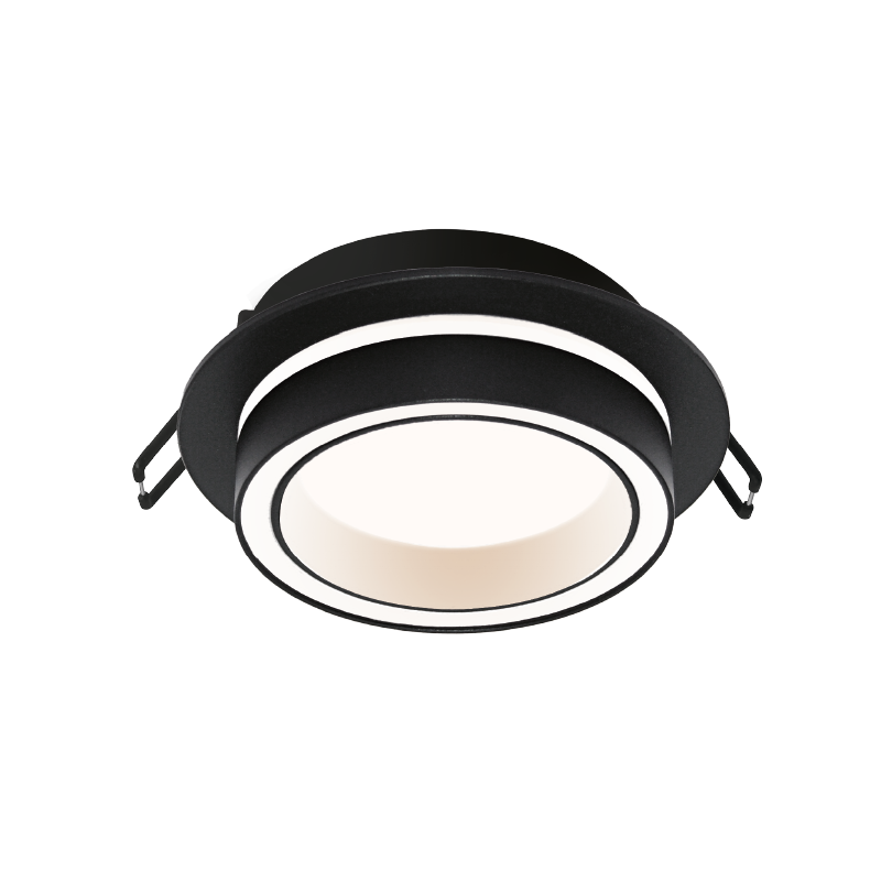 Светильник WOLTA WDL-GX53/06BL-R под лампу GX53 Черный LUCE
