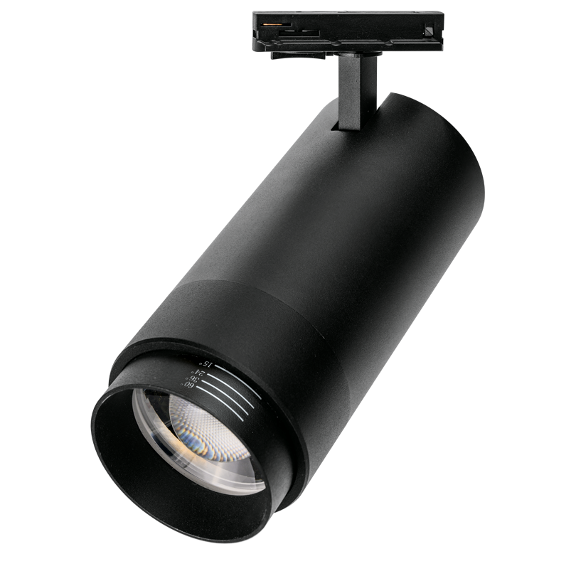Трековый светодиодный светильник WOLTA WTL-45W/02B 45Вт 4000К IP20 Чёрный